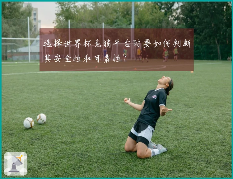 选择世界杯竞猜平台时要如何判断其安全性和可靠性？